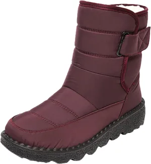 Womens Waterproof Winter Boots Tall Womens White Snow Boots Size 12 Women's Boots Winter Wide Width Snowboarding Snowboard Boots Snow Shoes for Women Extra Wide