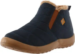 Womens Wide Size 10.5 Snow Boots Zippered Snow Boots for Women Waterproof Insulated Woman Winter Boots Wide Winter Womens Boots Ankle Botas De Mujer Para El Frio Y Agua