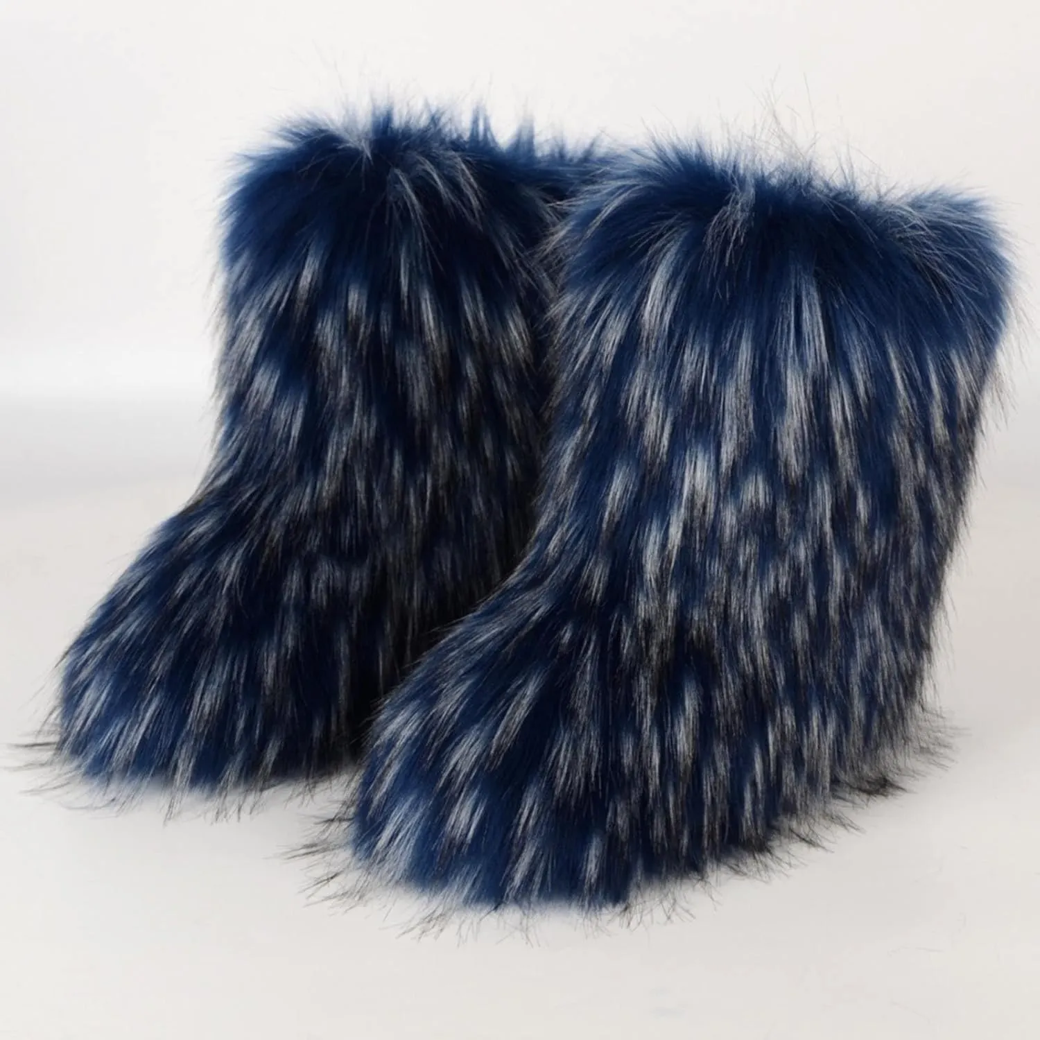 Women's Wide Width Waterproof Snow Boots Womens Winter Boots Wide Ankle Winter Shoes for Women Waterproof Snow Non Slip Boots for Snow and Ice Women Platform Ankle Winter Boots for Women
