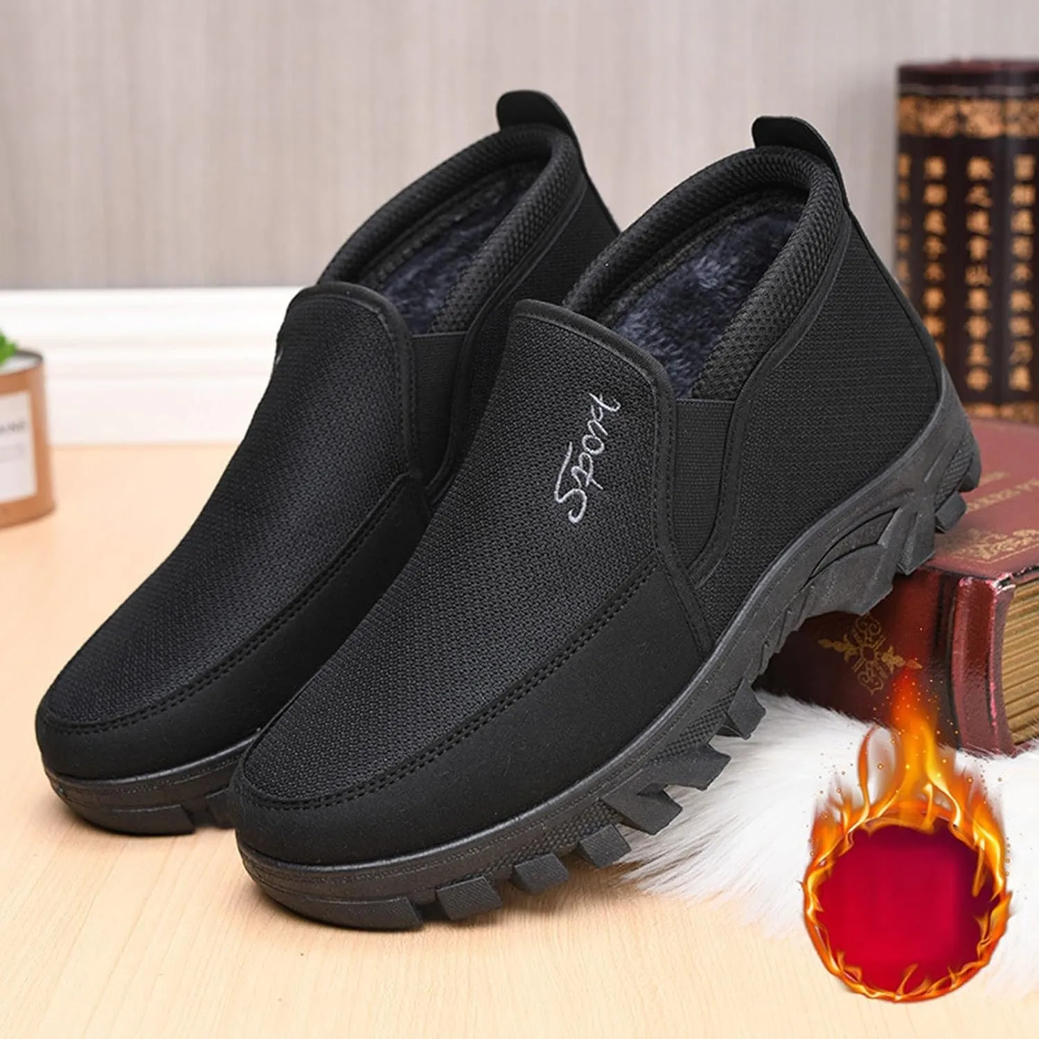 Women's Winter Boots Waterproof Tall Women's Winter Boots Waterproof Non Slip All Black Boots for Winter Snowboots Womens Extra Wide Width Winter Boots