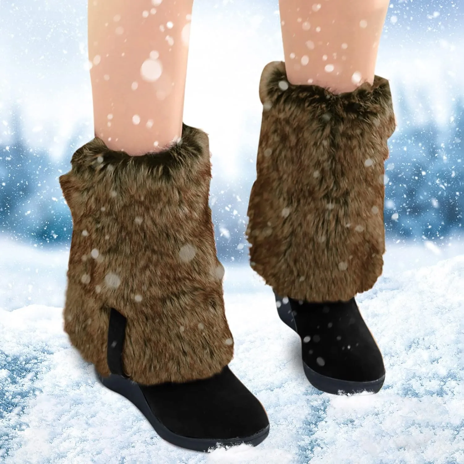 Womens Winter Snow Boots Waterproof Hiking Boots Lightweight Lace to Toe Boots Insulated Warm Outdoor Boots Snow Boots