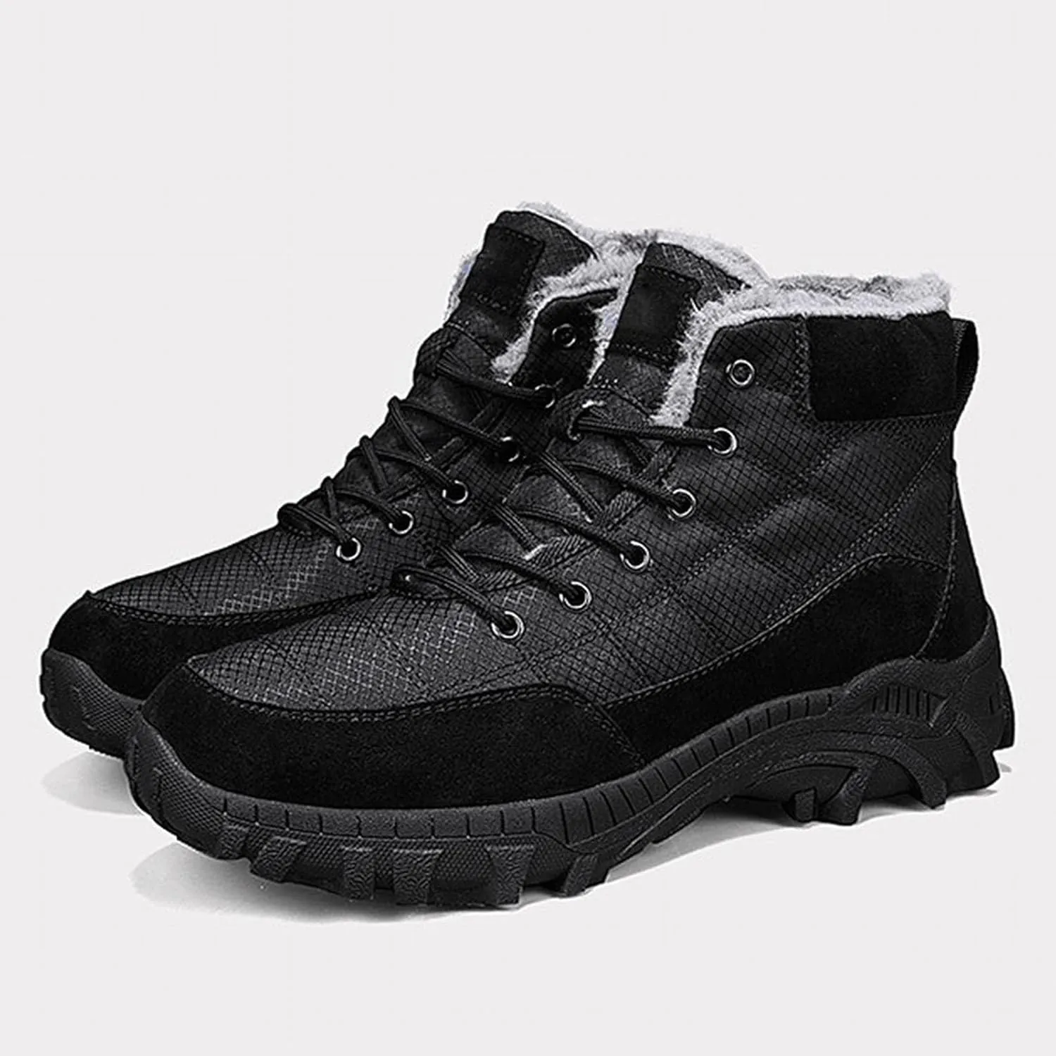 Work Boots for Men Soft Toe Hiking Sneakers Ankle Ladies Women Shoes Business Casual Platform Sneakers