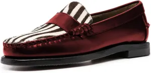 YDN Women Casual Slip On Loafers Flats Round Closed Toe Suede Animal-Print Patchwork Leather Hidden Low Heel Slide Dress Pump Ladies Girls Comfort Walking Driver Shoes