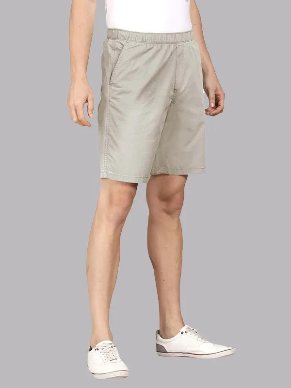 Zephyr Ultra-Light Casual Lounge Shorts - Oyster Beige