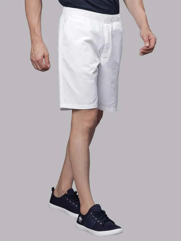 Zephyr Ultra-Light Casual Lounge Shorts - White