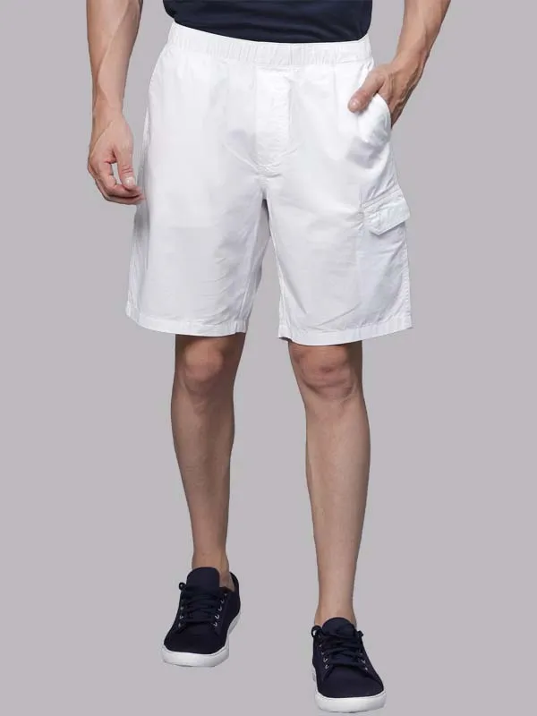 Zephyr Ultra-Light Casual Lounge Shorts - White